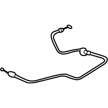 Toyota 53630-52051 Release Cable