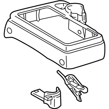 Toyota 58802-04100-E0 Box, Console, Front