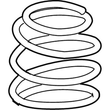 Toyota 48131-12D30 Coil Spring