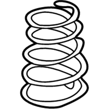 Toyota 48231-48121 Coil Spring