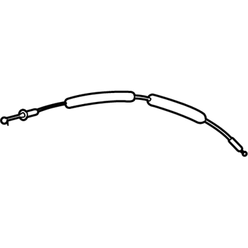 Toyota 69750-06190 Lock Cable