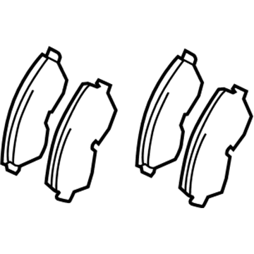 Toyota 04465-35280 Front Pads