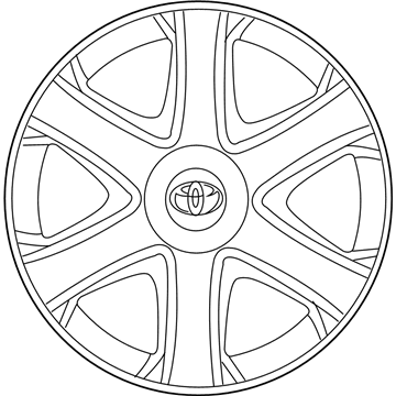 Toyota 42621-02120 Wheel Cover