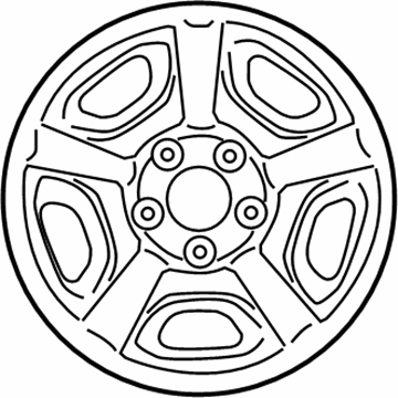 Toyota 42601-AD020 Wheel, Steel