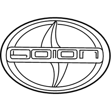 Toyota 75301-21030 Emblem