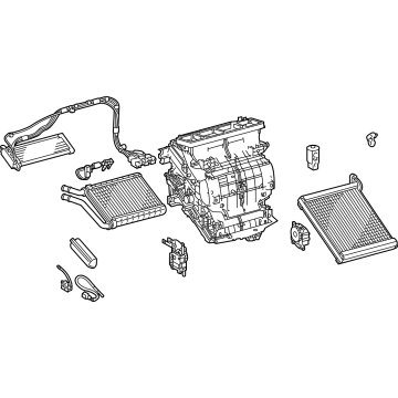 Toyota 87050-62020 Evaporator Assembly