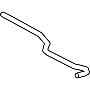 Toyota 16264-24020 By-Pass Hose