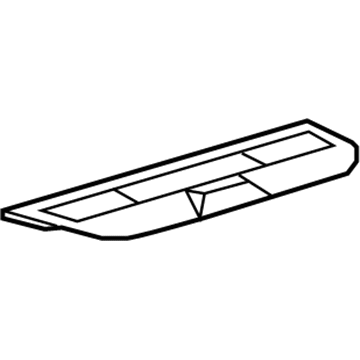 Toyota 64303-33110-E0 Package Tray Trim