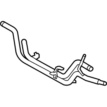 Toyota 16322-0P010 Inlet Pipe