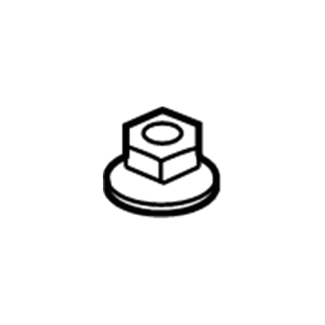 Toyota 90179-A0009 Hold Down Clamp Nut