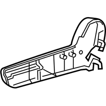 Toyota 71811-04050-C0 Shield, Front Seat Cushion