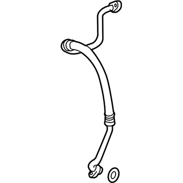 Toyota 88704-21240 Front Suction Hose