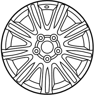 Toyota 42611-AC091 Wheel, Alloy