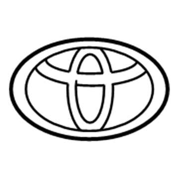 Toyota 75311-02080 Emblem