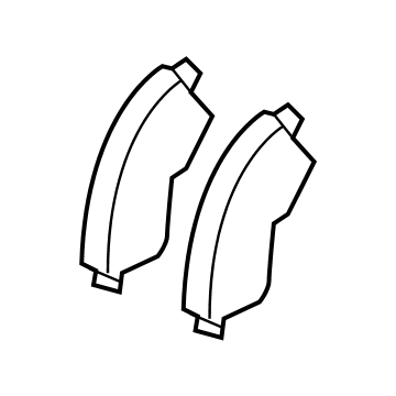 Toyota 04465-33480 Front Pads