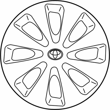 Toyota 42602-52620 Wheel Cover