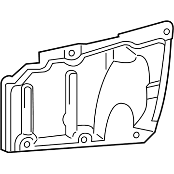 Toyota 51443-12080 Side Cover