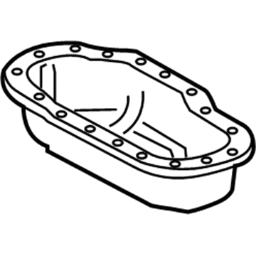 Toyota 12102-AD010 Lower Oil Pan