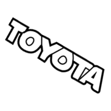 Toyota 75441-02060 Nameplate