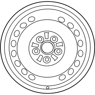 Toyota 42611-06C40 Spare Wheel