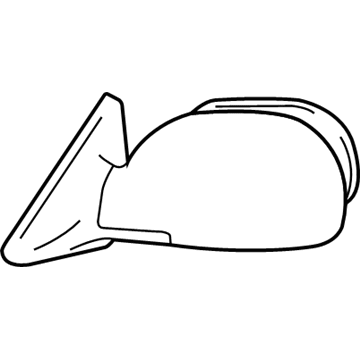 Toyota 87940-04040 Driver Side Mirror Assembly Outside Rear View
