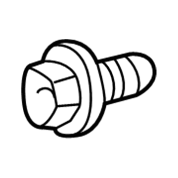 Toyota 90119-06861 Pulley Bolt