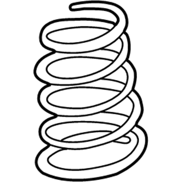 Toyota 48131-33430 Spring, Coil, Front