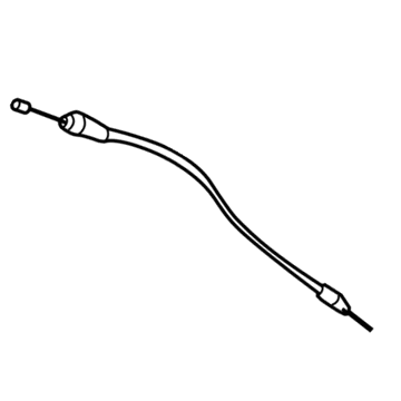 Toyota 69710-02020 Control Cable