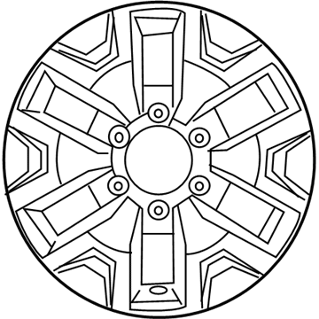 Toyota 42611-04220 Wheel, Disc