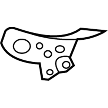 Toyota 52535-WB002 Side Retainer