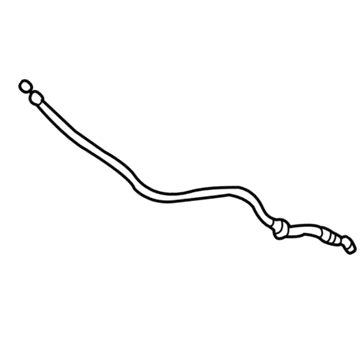 Toyota 53630-08020 Release Cable
