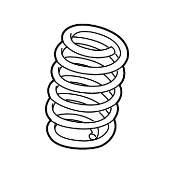 Toyota 48231-WB001 Coil Spring