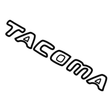 Toyota PT211-TC980 Badge Tacoma