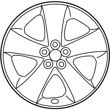 Toyota 42611-47201 Wheel, Disc