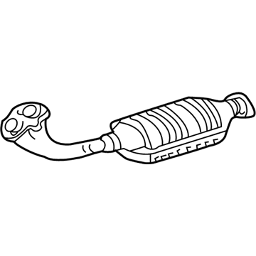 Toyota 17410-07040 Front Pipe