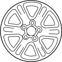 OEM Toyota Highlander Wheel - 42611-48280