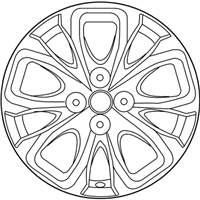 OEM Scion iA Wheel, Alloy - 42611-WB002
