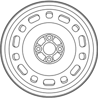 OEM Scion iA Wheel, Spare - 42611-WB006