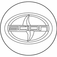OEM Toyota Sienna Wheel Hub Ornament Sub-Assembly - 42603-06150