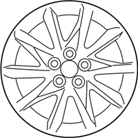 OEM Toyota Prius V Wheel, Alloy - 4261A-47040