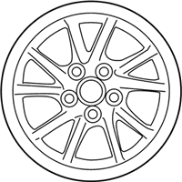 OEM Toyota Prius V Wheel, Alloy - 42611-47240