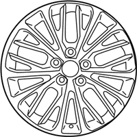 OEM Toyota Camry Wheel, Alloy - 42611-06F70