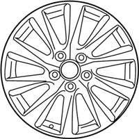 OEM Toyota Camry Wheel, Alloy - 42611-06E01