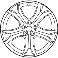 OEM Toyota Venza Wheel, Alloy - 4261A-0T020