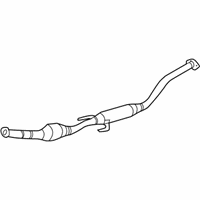 OEM Toyota Celica Pipe Assembly - 17410-22100