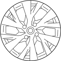 OEM Toyota Yaris Wheel Cover - 42602-0D410