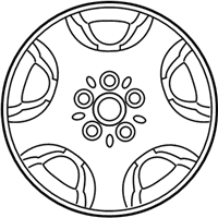 OEM Toyota Avalon Wheel, Alloy - 42611-AC040