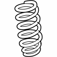 OEM Toyota Tacoma Coil Spring - 48131-04581