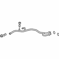 OEM Toyota Camry Rear Suction Hose - 88710-06540