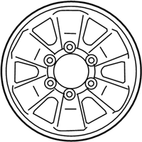 OEM Toyota 4Runner Wheel, Alloy - 42611-35251